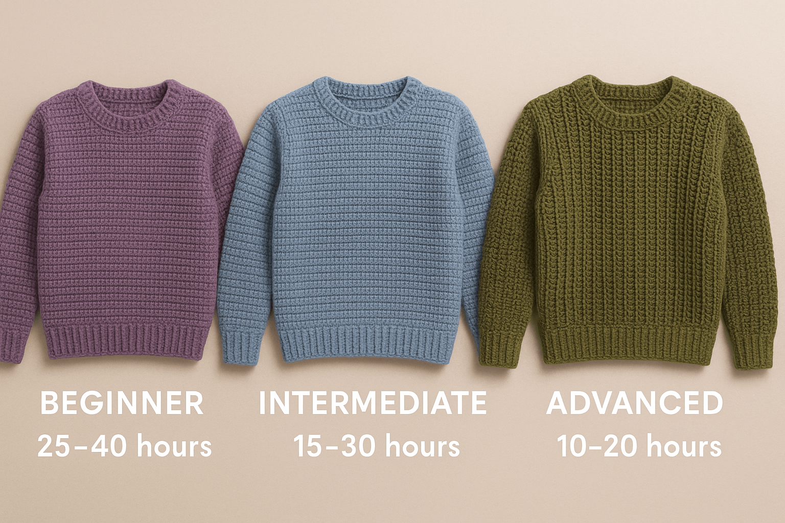 How Long Does It Take to Crochet a Sweater? Clearly Explained Timelines & Tips
