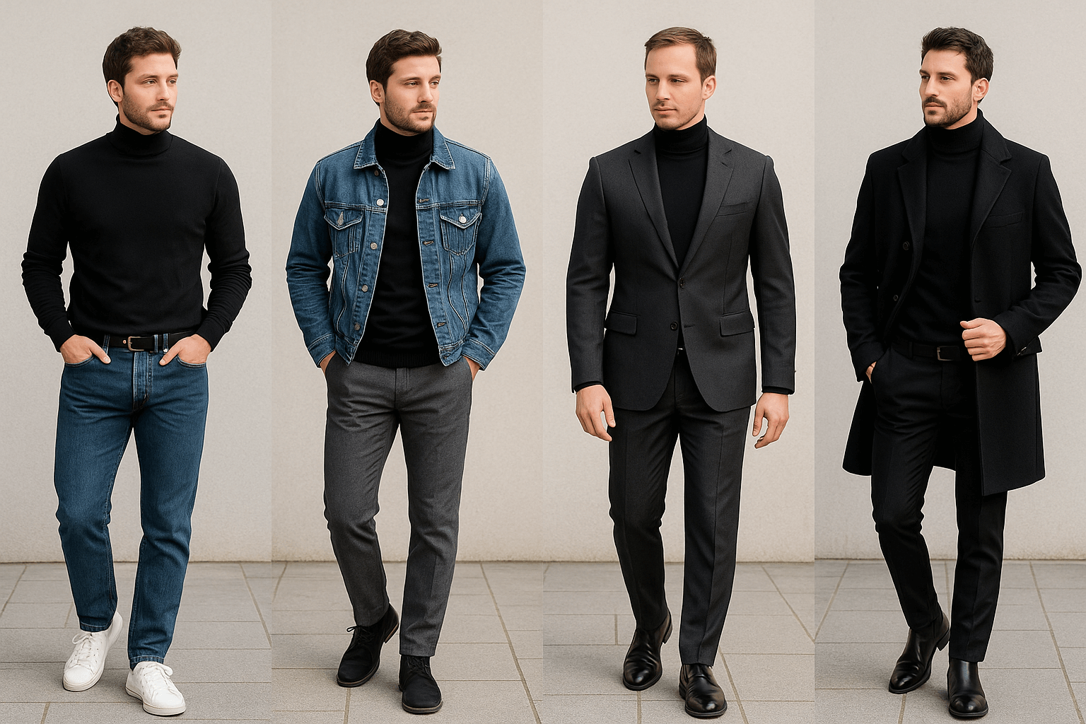 Black Turtleneck Sweater Mens: Clearly Defined Styling & Purchase Guide