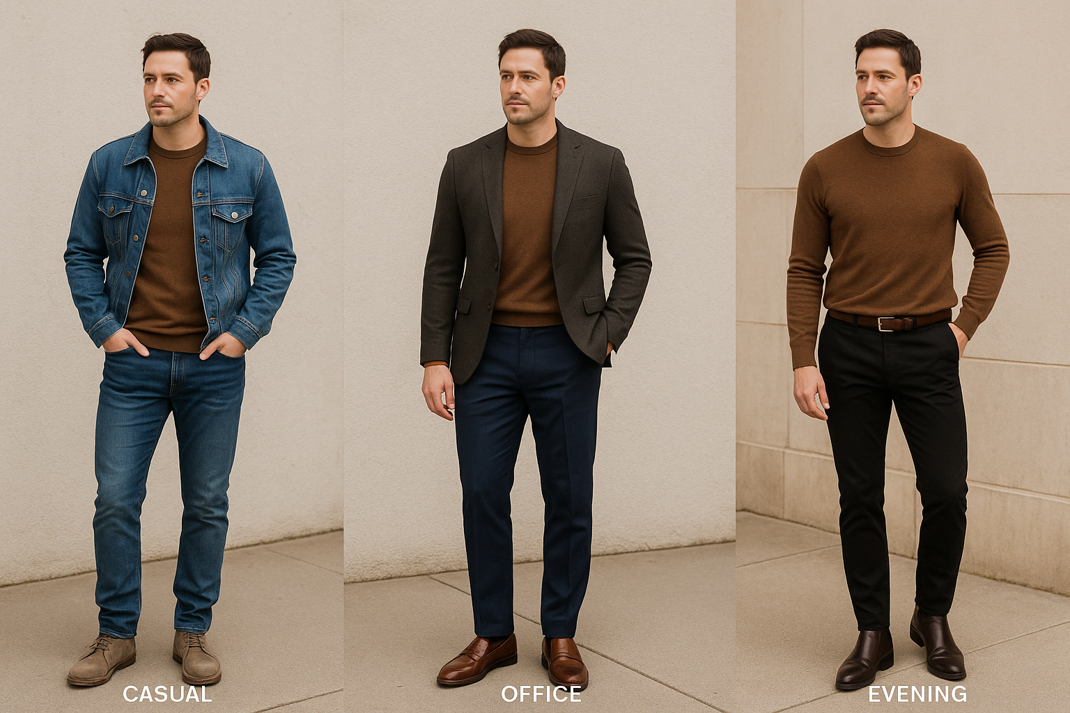 Brown Sweater Outfit: Clearly Defined Styling Tips & Recommendations