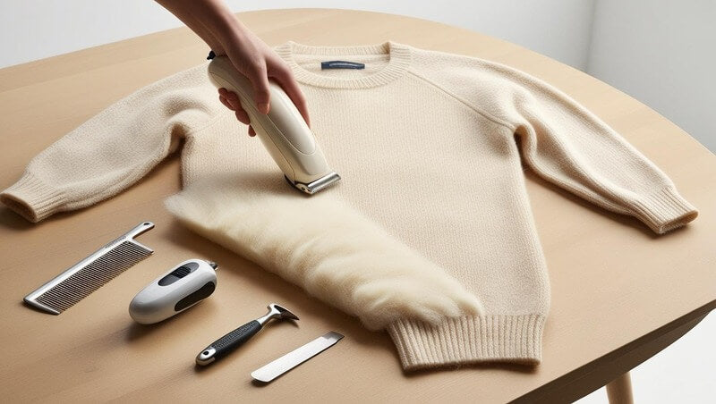 How to Shave a Sweater Without Damaging It