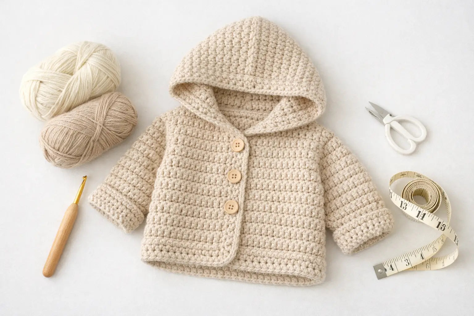 Crochet Baby Jacket Guide: Yarn, Sizing, Closures, and a Simple Build Plan