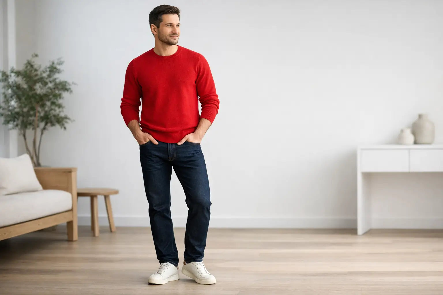 Red Sweater Outfit Ideas for Men: 12 Easy Combos You Can Copy
