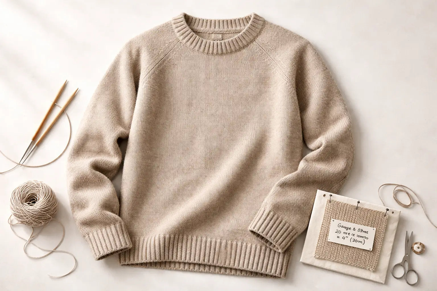 Men’s Sweater Knitting Pattern Checklist: Fit, Gauge, Yarn & Construction