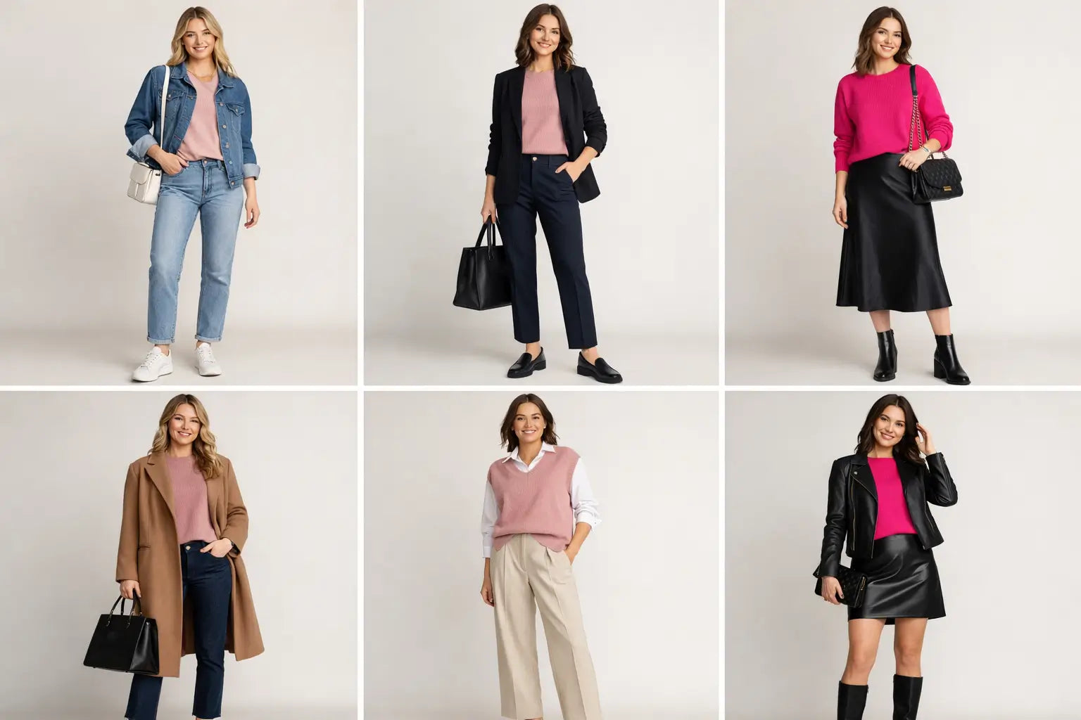 Pink Sweater Outfit Ideas: 25 Easy Looks + a Shade-Based Color Cheat Sheet