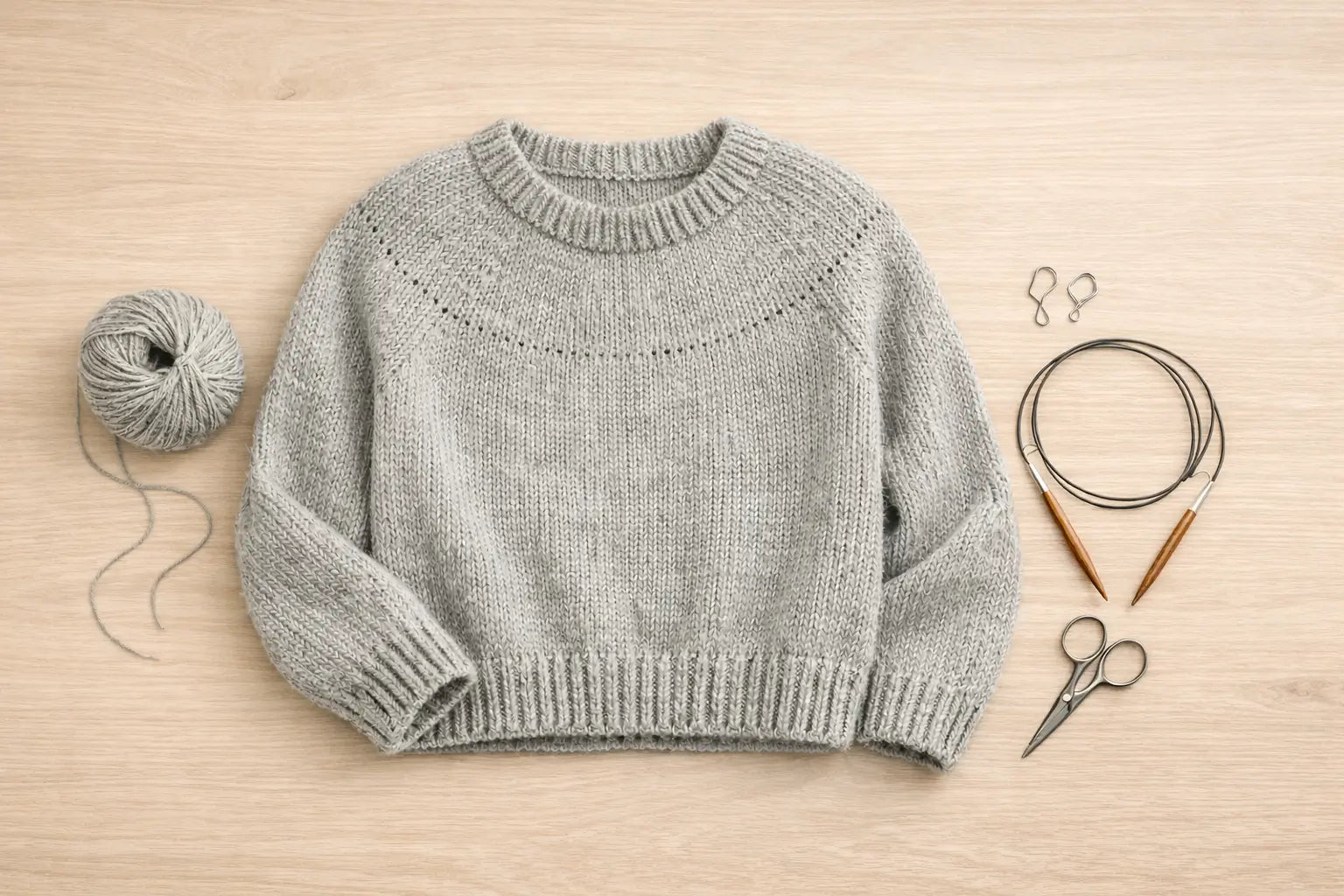 Top-Down Knit Sweater Pattern Guide: Raglan vs Circular Yoke, Steps, Sizing, and Troubleshooting