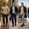 Beige Sweater Outfit Men: 15 Easy Looks (Casual to Smart Casual)