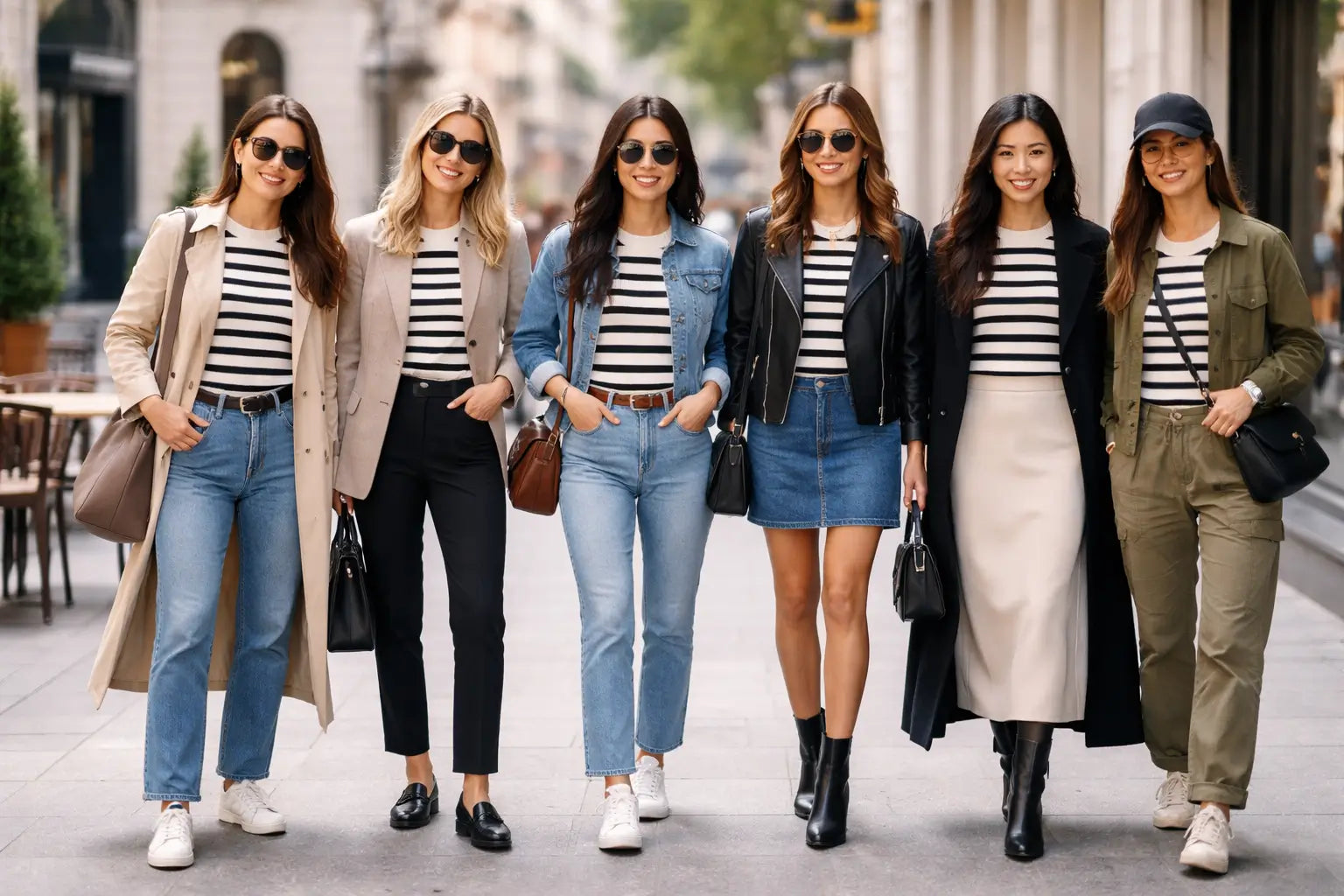 What to Wear With a Black-and-White Striped Sweater: Outfit Formulas, Colors & Shoes
