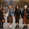 Brown Sweater Dress Outfit Ideas: 15 Easy Looks With Boots, Sneakers, and Coats