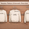 How to Draw a Sweater Pattern That Actually Works: Measurements, Gauge, and a Simple Schematic