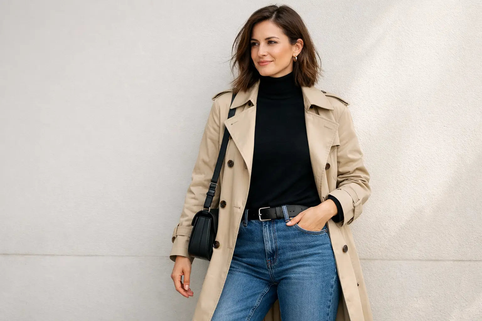 Black Turtleneck Outfits for Women: 15 Easy Looks for Work, Weekend & Night