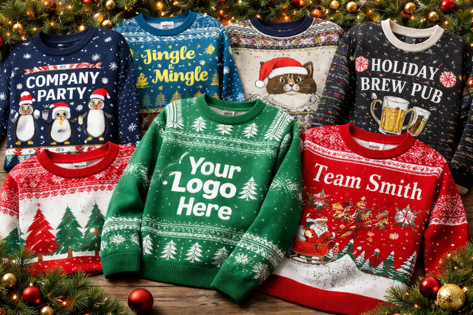 Custom Ugly Christmas Sweater Manufacturer: MOQ, Techniques, Lead Times (Buyer’s Guide)