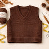 Crochet Sweater Vest Pattern (Free Template): Panels vs Granny Squares + Fit & Neckline Fixes