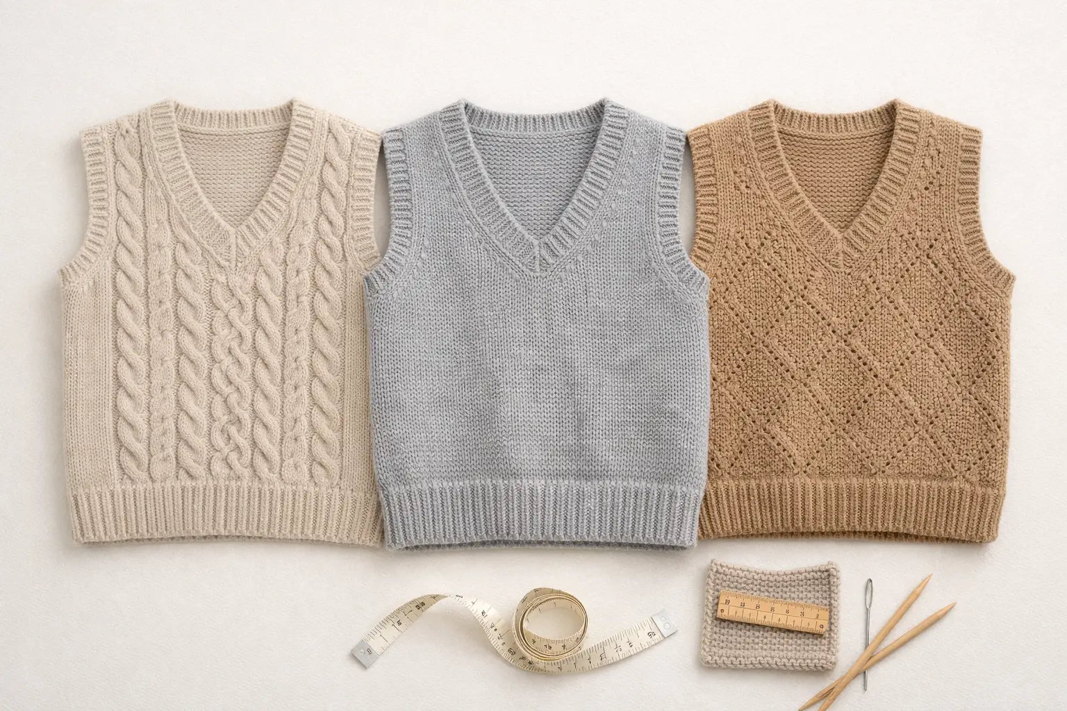 Knit Vest Pattern Guide: Fit, Gauge, Construction & Finishing