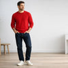 Red Sweater Outfit Ideas for Men: 12 Easy Combos You Can Copy